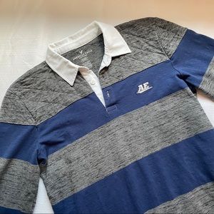 NWT American Eagle Mens Quilted Rugby Shirt XS